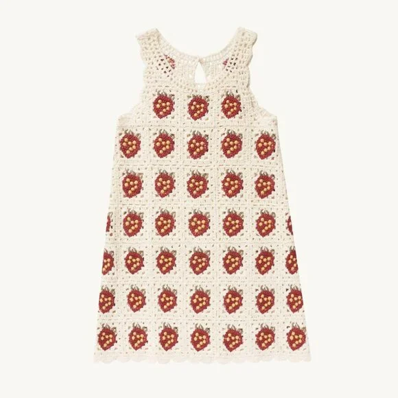 rylee and cru crochet dress Crochet Mini Dress